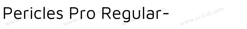 Pericles Pro Regular字体转换 Pericles Pro Regular字体转换
